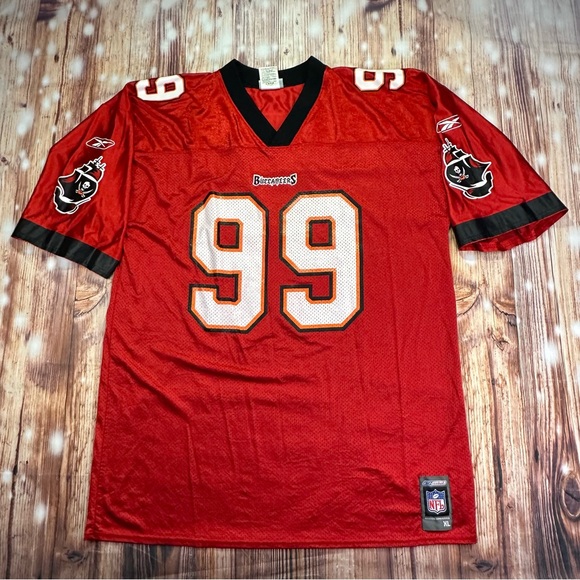 Reebok Other - VTG Reebok NFL Equipment Tampa Bay Buccaneers  Warren Sapp Jersey Men's Size XL